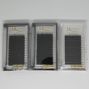 Professional Black Eyelash Extension Trays 10mm - 17mm